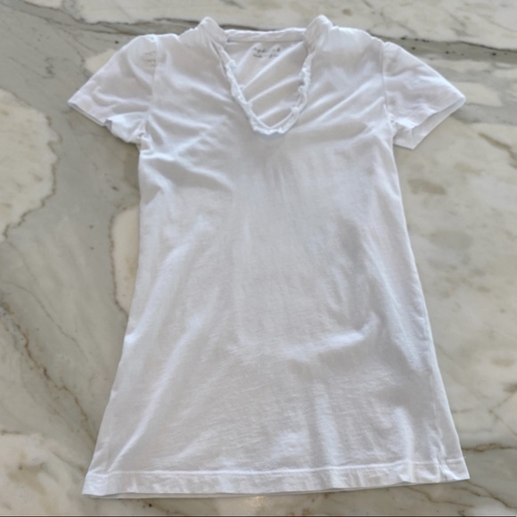 STEPHANIE B WHITE TUXEDO TEE SHIRT SMALL NWOTS! - Picture 9 of 16